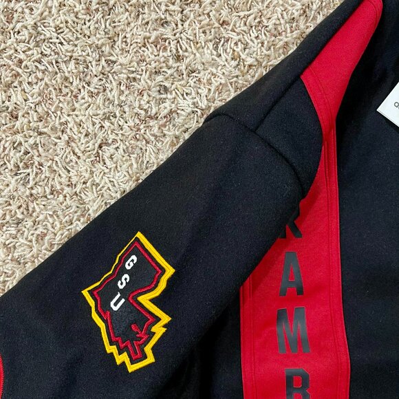 Adidas Grambling State University Tigers Dugout Jacket IU4742, Men's 2XL (New) - Picture 8 of 16